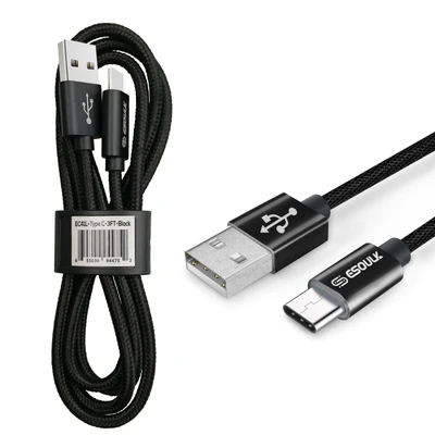 Nylon Braided USB Cable For Type-C