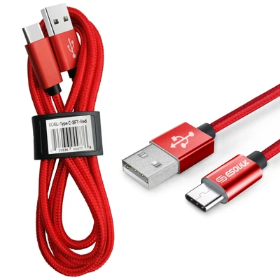 Nylon Braided USB Cable For Type-C