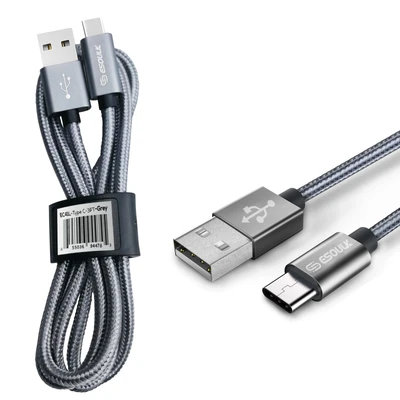 Nylon Braided USB Cable For Type-C